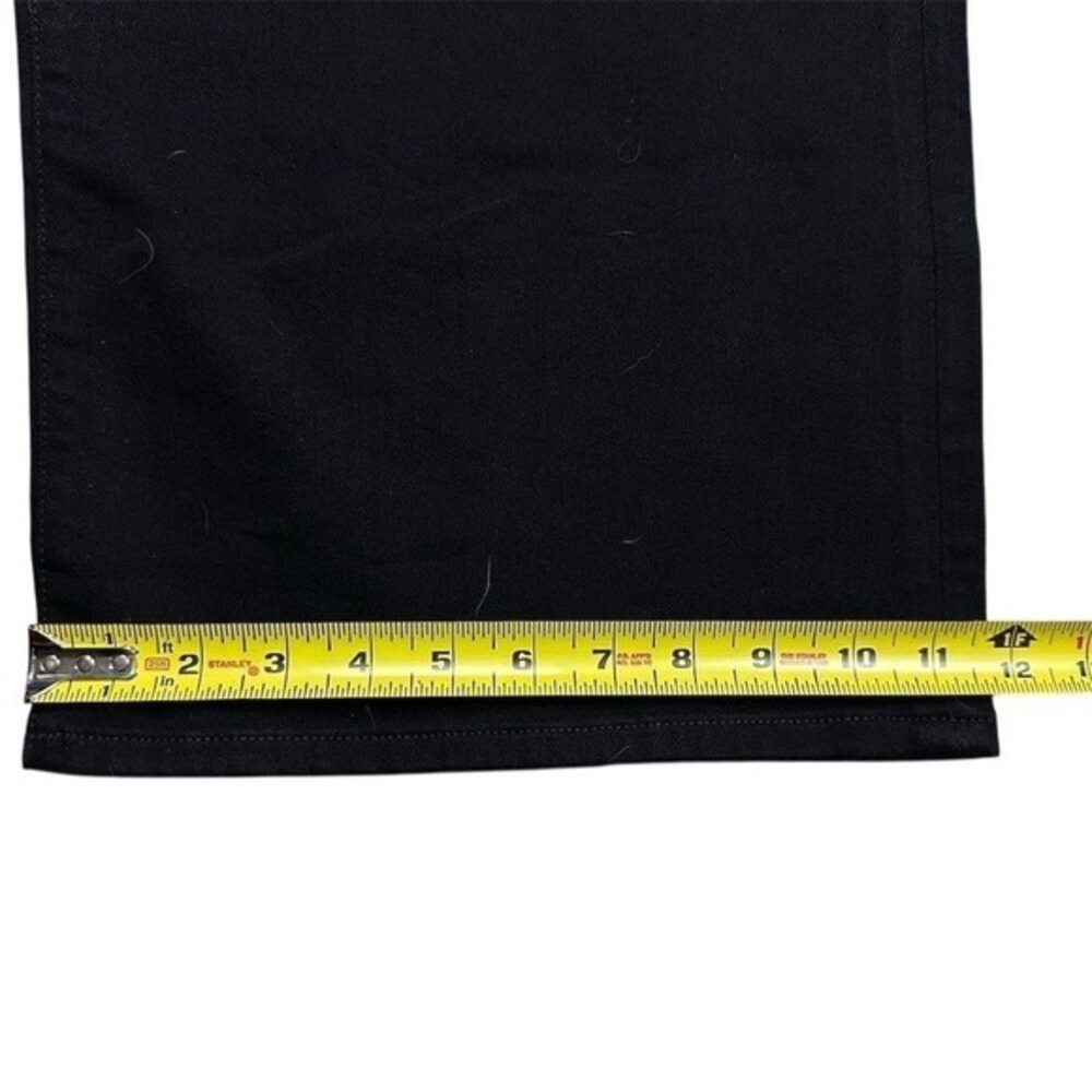 NWT J. Crew Factory Women's Tall Cropped Wide-Leg Black Jeans Size 34T - Picture 10 of 10